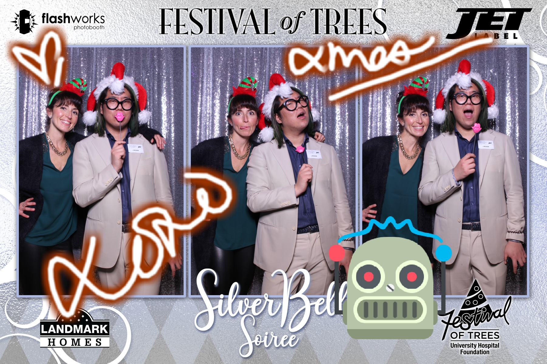 Festival of Trees Silver Bell Soiree - Photos and GIFs | View more photos from the event at gallery.flashworksphotobooth.com/u/FlashworksPhotoboothInc/Festival-of-Trees-Silver-Bell-Soiree-Photos-and-GIFs